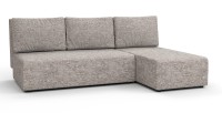 Угловой диван Сеул Люкс рогожка серый