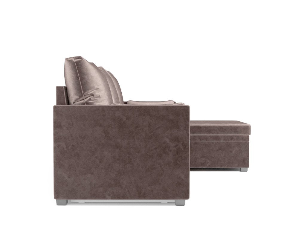 Париж (Бархат серо-шоколадный STAR VELVET 60 COFEE)