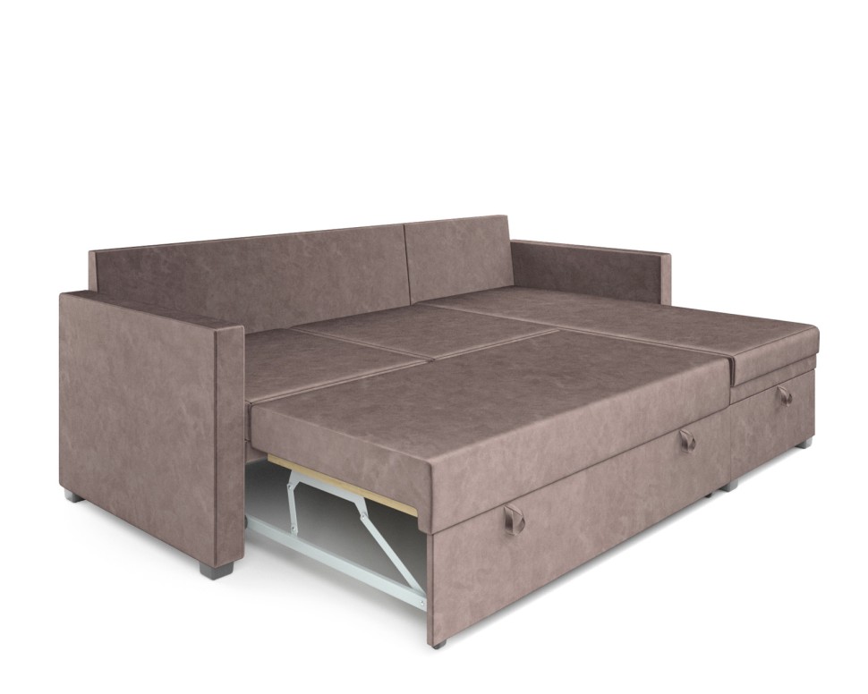 Париж (Бархат серо-шоколадный STAR VELVET 60 COFEE)