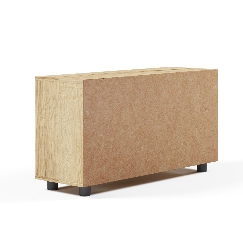 СНЯТО Прихожая Сокол ТП-3 тумба для обуви, цвет дуб делано, ШхГхВ 90х29х48 см.