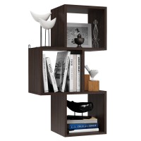 СНЯТО Полка навесная PN-8, цвет венге, ШхГхВ 48х28х87,2 см., универсальная сборка 233PN8V