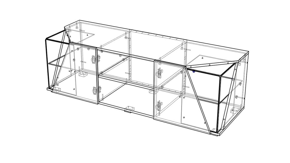 ТВ-тумба Сапфир 4