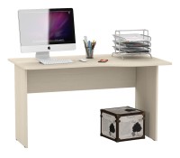 СНЯТО Стол письменный С-МД-1-04, цвет дуб, ШхГхВ 130х75х74 см., универсальная сборка