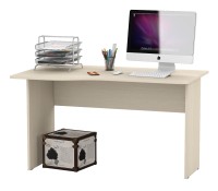 СНЯТО Стол письменный С-МД-1-04, цвет дуб, ШхГхВ 130х75х74 см., универсальная сборка