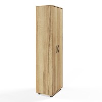 СНЯТО Прихожая Сокол ШО-1 шкаф для одежды с выдвижной штангой, цвет дуб делано, ШхГхВ 60х43х209 см.