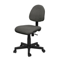 СНЯТО Кресло Регал-30 ткань В2, цвет чёрно-серый, БЕЗ подлокотников