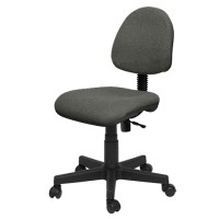 СНЯТО Кресло Регал-30 ткань В2, цвет чёрно-серый, БЕЗ подлокотников