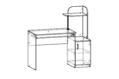 Компьютерный стол 80