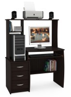 СНЯТО Стол компьютерный Комфорт 5 СК, цвет венге магия, ШхГхВ 105х57х132 см., НЕ универсальная сборка (50)