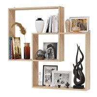 СНЯТО Полка навесная PN-6, цвет дуб сонома, ШхГхВ 99,2х16х96 см., универсальная сборка 222PN6S