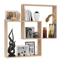 СНЯТО Полка навесная PN-6, цвет дуб сонома, ШхГхВ 99,2х16х96 см., универсальная сборка 222PN6S