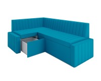 Вермут Левый угол (Синий) 193х82х113 см