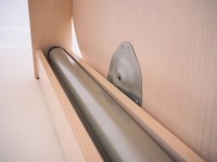 СНЯТО ВР Стол раскладной Сокол СП-12, цвет белёный дуб, ШхГхВ 155х90х74 см., 86х90х74 см. сложенный, одна откидная столешница