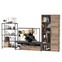 Трувор Гостиная 070, цвет дуб гранж песочный/интра, ШхГхВ 325,6х45,4х194,2 см., универсальная сборка