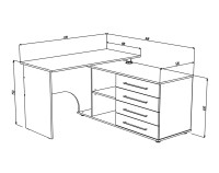 Компьютерный стол Премьер