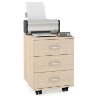 СНЯТО Тумба Комфорт 0/3, цвет дуб паллада, ШхГхВ 43х45х58 см. (50)