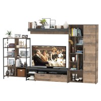 Трувор Гостиная 071, цвет дуб гранж песочный/интра, ШхГхВ 332,8х45,4х210 см., универсальная сборка