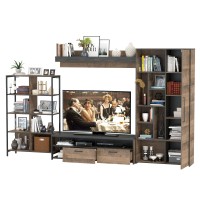 Трувор Гостиная 071, цвет дуб гранж песочный/интра, ШхГхВ 332,8х45,4х210 см., универсальная сборка