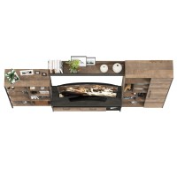 Трувор Гостиная 071, цвет дуб гранж песочный/интра, ШхГхВ 332,8х45,4х210 см., универсальная сборка