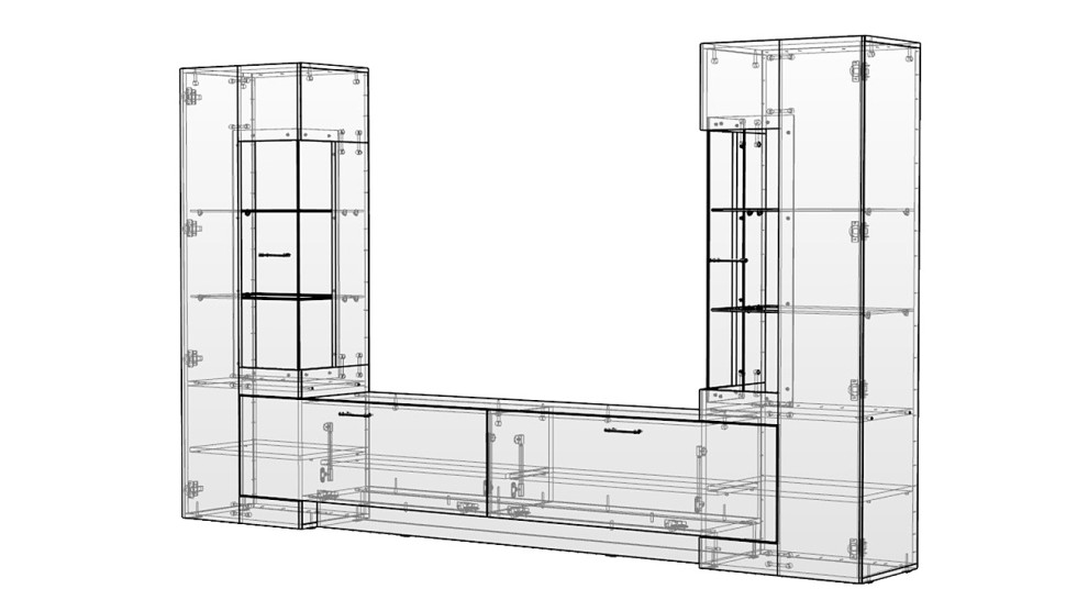 Гостиная Аделаида МДФ