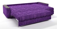 Диван угловой Даллас аккордеон фиолетовый велюр