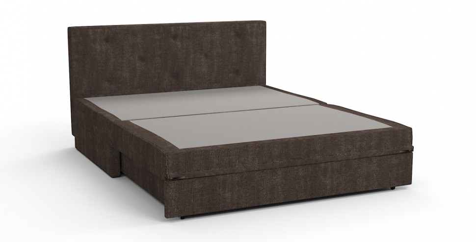 Диван выкатной Кармен Люкс велюр коричневый