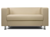 Диван офисный «БИТ» экокожа беж