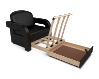 Кармен-2 (черный кожзам)