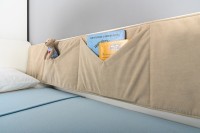 Эйп 11.40 Кровать + 13.322 Комод, цвет белый/дуб белый, сп. м. 800х1600 мм., б/м, основание есть, макс. нагрузка 80 кг., рек. выс. матр. 120 мм.