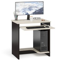 СНЯТО Стол компьютерный С-МД-СК11-1, цвет венге/дуб, ШхГхВ 74,6х50х75 см., НЕ универсальная сборка