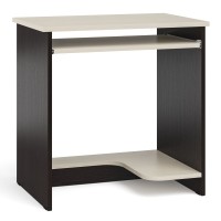 СНЯТО Стол компьютерный С-МД-СК11-1, цвет венге/дуб, ШхГхВ 74,6х50х75 см., НЕ универсальная сборка