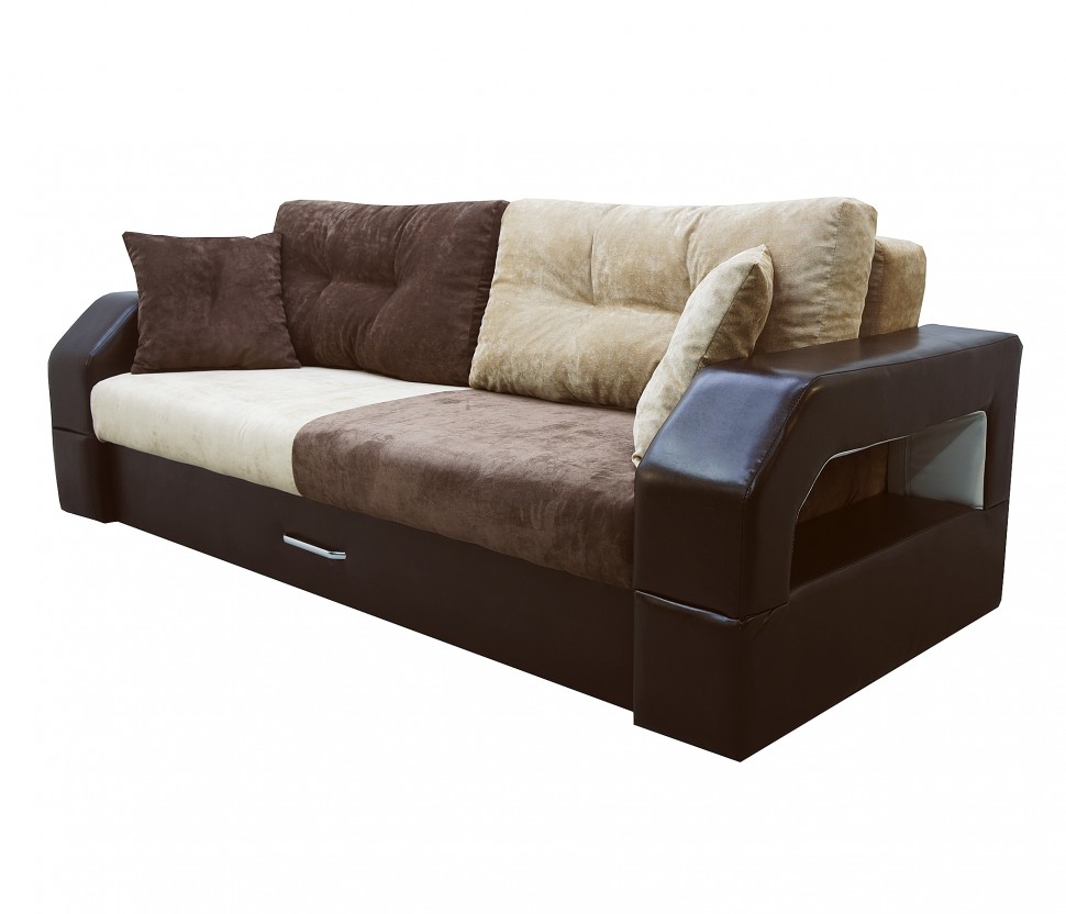 Диван еврокнижка с подсветкой Манчестер 03