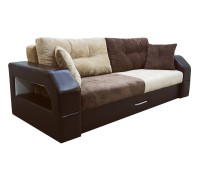 Диван еврокнижка с подсветкой Манчестер 03