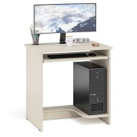 СНЯТО Стол компьютерный С-МД-СК11-1, цвет дуб, ШхГхВ 74,6х50х75 см.