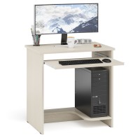 СНЯТО Стол компьютерный С-МД-СК11-1, цвет дуб, ШхГхВ 74,6х50х75 см.