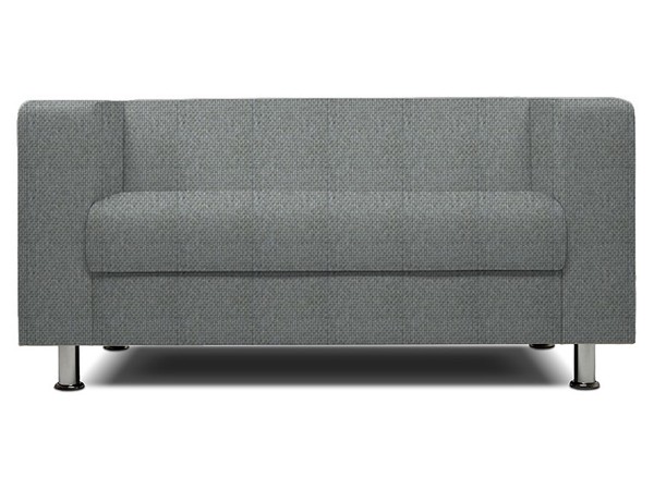 Диван офисный «БИТ» рогожка серый