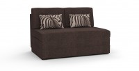 Диван выкатной Кармен Люкс рогожка коричневый