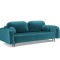 Цюрих (Бархат сине-зеленый STAR VELVET 43 BLACK GREEN)