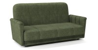 Диван прямой Шедевр 2 книжка зеленый велюр