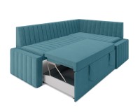 Вермут Правый угол (Голубой – Luna 089) 213х82х133 см