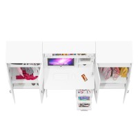 С-МД-СК9 Компоновка № 01, цвет белый шагрень, ШхГхВ 242х70х160 см., НЕ универсальная сборка