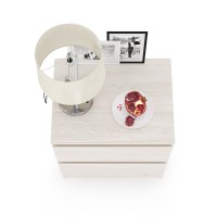 КР100 Ника спальня 16.02 Тумба прикроватная, цвет ясень анкор светлый, ШхГхВ 49х38,2х53,8 см.