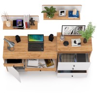 Вуди Компоновка № 48, цвет белый премиум/дуб крафт золотой, ШхГхВ 180х52,7х180 см., универсальная сборка