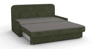 Диваны выкатной Ладья Люкс велюр зеленый