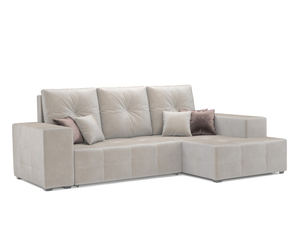 Монреаль Правый угол (бархат бежевый / STAR VELVET 6 BEIGE)