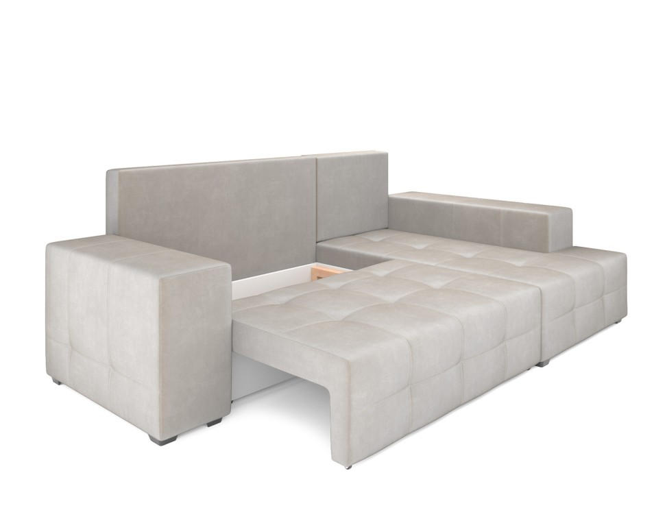 Монреаль Правый угол (бархат бежевый / STAR VELVET 6 BEIGE)