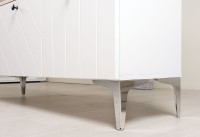 СНЯТО НСН Тумба под ТВ 13.267.03 + 13.267.03, цвет белый шагрень/альберо/фасады МДФ милк софт, ШхГхВ 276,8х34,9х53,6 см., ун. сб.,