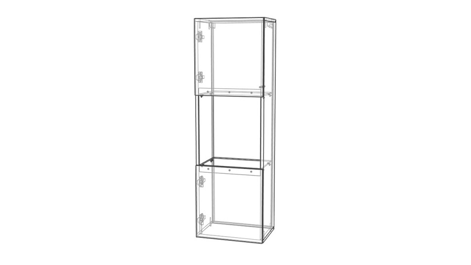 Витрина Лана 22 МДФ