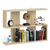 Мори Полка 900, цвет дуб сонома, ШхГхВ 90х21х64,8 см., универсальная сборка