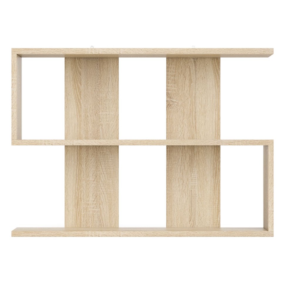 Мори Полка 900, цвет дуб сонома, ШхГхВ 90х21х64,8 см., универсальная сборка